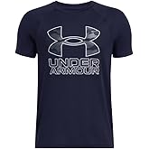 Under Armour Boys Tech Hybrid Print Short Sleeve T Shirt