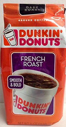 Dunkin Donuts French Roast Ground Coffee,12 oz,