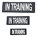 Leash Boss Service Dog Patches for Harness | Velcro Patches for Dog Harness or Vest | Do Not Pet Patch, Dog in Training, Service Dog, Emotional Support | Removable Hook and Loop Embroidered Patches