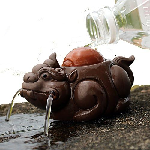 Zisha Tea Pet Brave Troops Tea Tray Furnishing Articles Tea Water Play