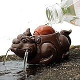 Zisha Tea Pet Brave Troops Tea Tray Furnishing Articles Tea Water Play