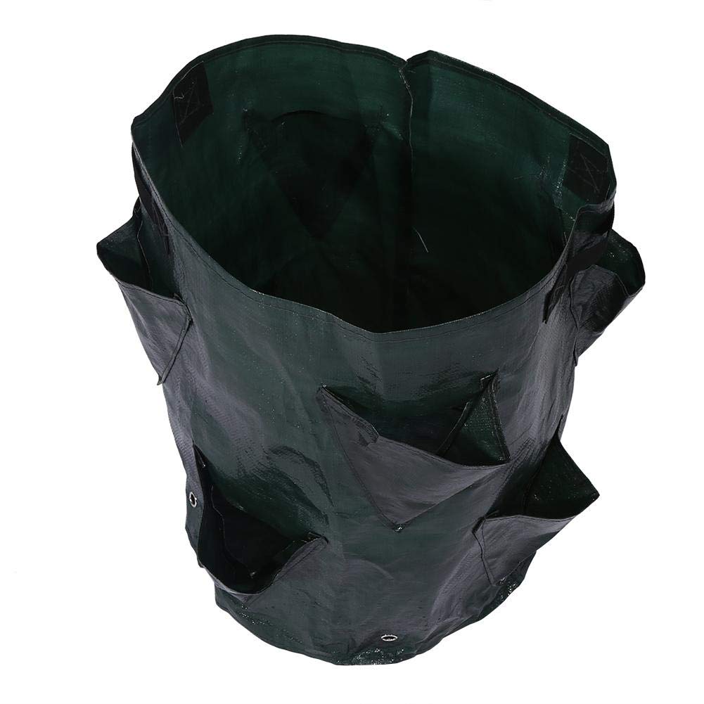 Sacco Da Compost Calayu - In PE, Con Coperchio, Per Conservare E Trasportare Compost In Giardino