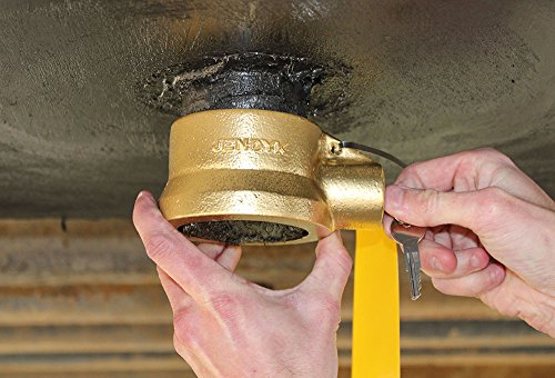 Jendyk KPL01MK4-KA Sahara Gold Standard King Pin Lock (Keyed Alike)