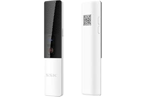 SSK Portable Foreign Language Translators Device with Connecting Smartphone by Bluetooth Support 86 Languages Two-Way Instant Translation Voice Language Translator for Travelling Learning Business