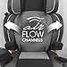 Chicco KidFit Zip Air 2-in-1 Belt-Positioning Booster Car Seat, Surf