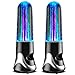 Water Dancing Bluetooth Speaker,Led Colorful Night Lights and Water Fountain Show Wireless Device for iPhone 11/Max/XR,Android Phone,Computer,Tablets and Pad Dancing or Home Decor (Silver Black)
