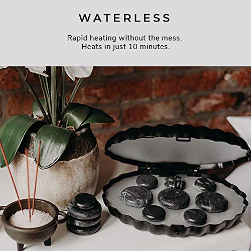Zenstone Pro Hot Stone Warmer and 12 Pro Stones