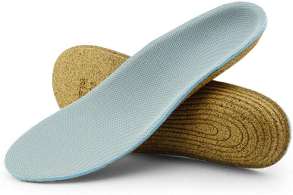 Cork Sole Orthopedic Insoles For Flat Foot Higt Arch Supports Shoe