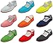 Women's Mary Jane Cotton Shoes Ballerina Ballet Flat Slip on Slippers Multiple Colors