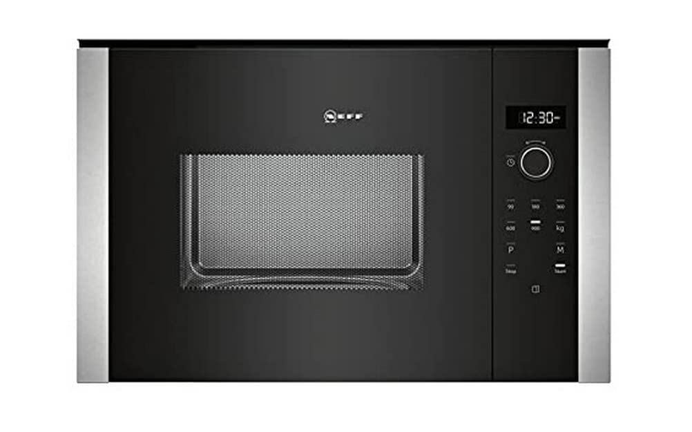 Neff Micro Ondes Encastrable Neff Hlawd53N0 - Micro-Ondes Integrable Inox Et Noir - 25 Litres - 900 W [Classe Énergétique B]\