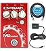 TC Helicon Mic Mechanic 2 Vocal Effects Pedal Bundle with Blucoil Slim 9V Power Supply AC Adapter, and 10-FT Balanced XLR Cable