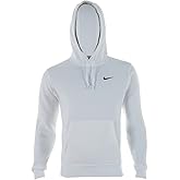 Nike Club Fleece Pullover Hoodie White,Small