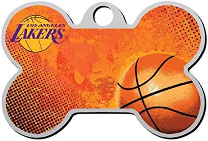 lakers dog tag