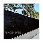 6' x 50' 3rd Gen Black Fence Privacy Screen Windscreen Shade Fabric Mesh Tarp (Aluminum Grommets)