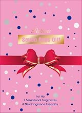 Saffron LONDON Women's Fragrance Advent Calendar 7 Perfumes Gift Set Christmas view 1
