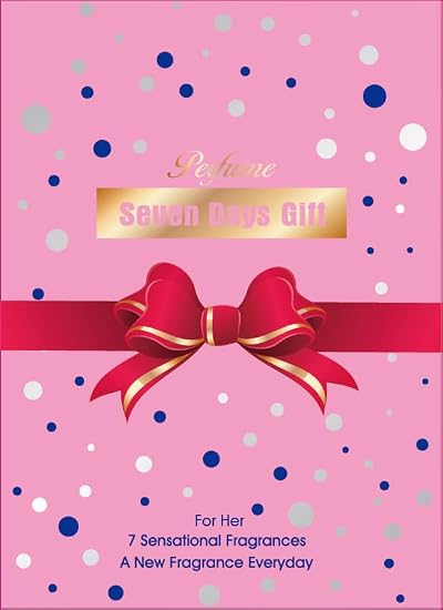 Saffron LONDON Women's Fragrance Advent Calendar 7 Perfumes Gift Set Christmas