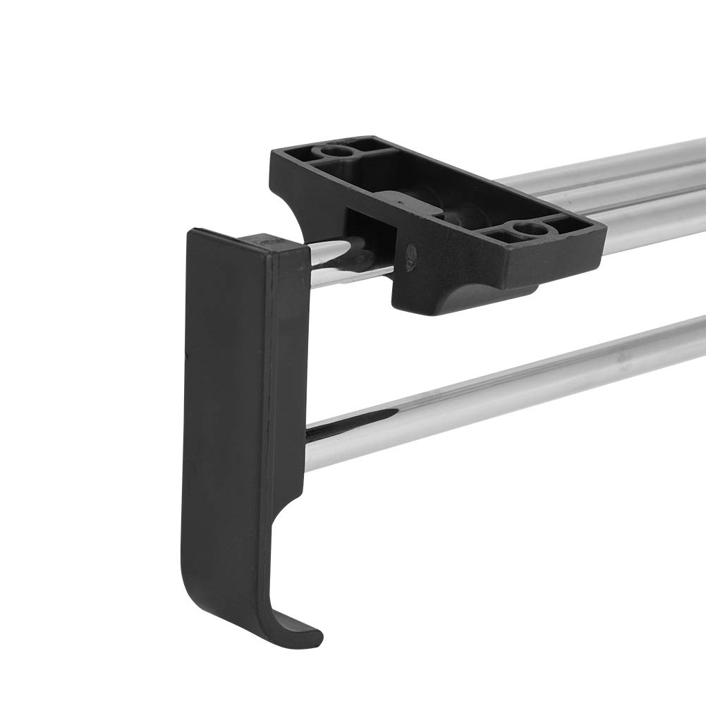 Tnfeeon Armario de Acero Inoxidable Percha de Ropa Armario retráctil