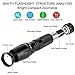 BESTSUN Tactical Flashlight, LED Flashlights 2000 Lumen 5Modes （2Pack）