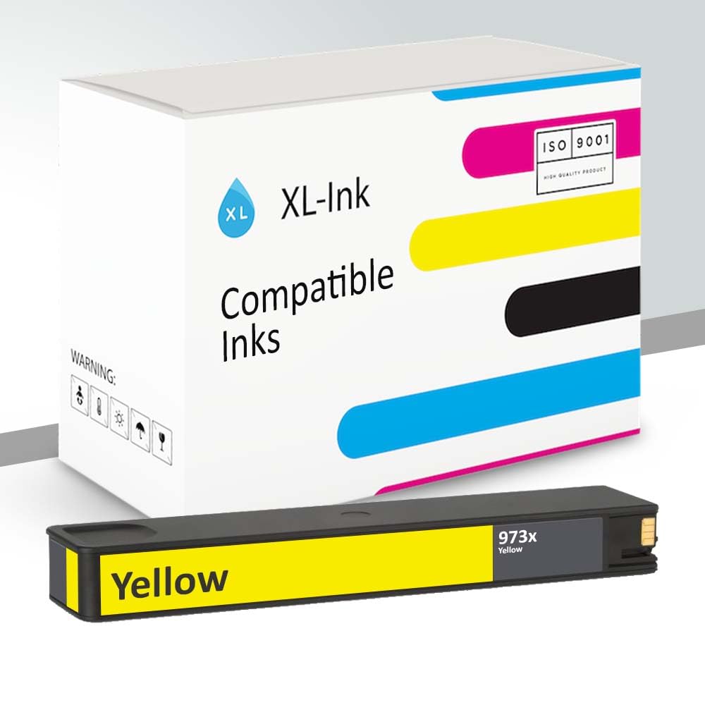 XL-Ink Compatible ink with HP 973X/HP973X Yellow For HP F6T83AE - 7000 pages …