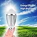 Litake 7w LED Bulb PIR Motion Sensor Bulb E27 LED Lights 6000-6500K Auto Switch Lamp For Indoor Outdoor Hallway Illumination-Pure White