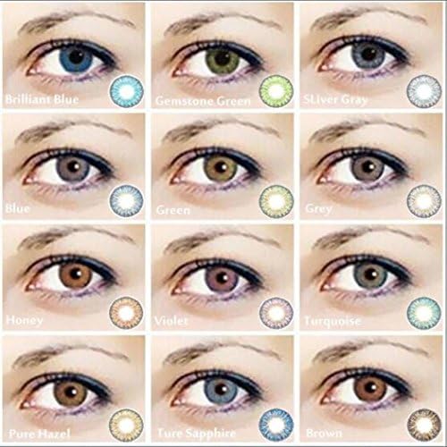 GBoon Women Multicolor Cute Charm and Attractive Contact Lenses