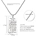 danjie to My Son Tag Stainless Steel Pendant Always Remember You are Braver Than You Believe Letters Boys Necklace Military Chain Air Force Pendant (Nkc017)
