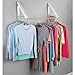 mDesign Expandable Metal Wall Mount Clothes Air Drying Rack - for Indoor Air Drying and Hanging Clothing, Towels, Lingerie, Hosiery, Delicates - Great for Laundry Room, Bathroom, Utility Area - White