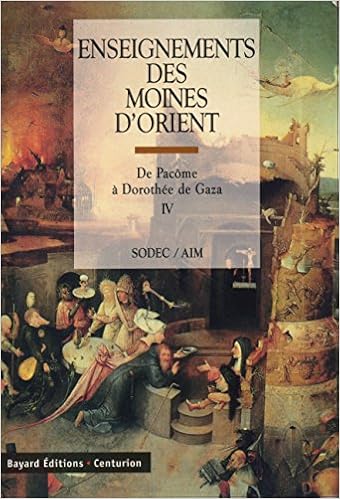 Amazon Fr Enseignements Des Moines D Orient De Pacome A Dorothee De Gaza Conseils A Un Moine Rancunier Sentences Des Peres Du Desert Les Grandes Regles Entretiens Spirituels Presentation De Soeur