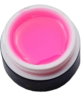 unique generic Nail Art UV Gel Builder (Pink) Tip Glue 15 ml + VYC Nail Tip Guide Free