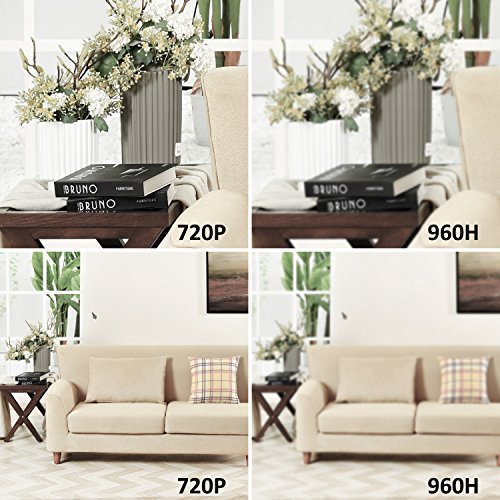 Wireless Security Camera,Jennov 720P Wireless WiFi Bullet IP Camera IP66 Waterproof Outdoor and Home Video Surveillance Camera Pre-Installed 16G Micro SD Card Motion Detection Night Vision