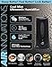 Air Innovations MH-408 Black 1.1 Gal. Cool Mist Humidifier Rooms – Up to 400 sq. ft, Medium Sized
