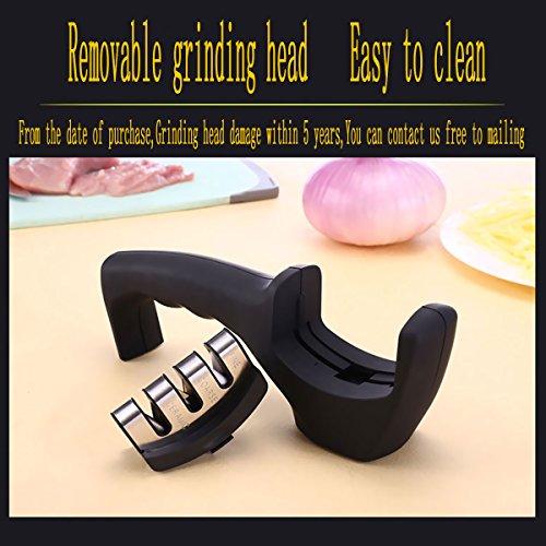 Glow Castle Ultra fast household kitchen knife sharpener sharpening tools tungsten diamond whetstone double-sided ceramic