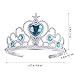 Princess Tiara Crown Set,Girls Dress up Party Accessories,5pcs