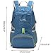 Sumtree 35L Ultra Lightweight Foldable Packable Backpack, Durable Hiking Daypack (Lake Blue)
