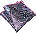 WeiShang Mens Printing patterns Pocket Square Handkerchief (pack of 9) (Style 06)