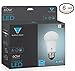 Triangle Bulbs LED Dimmable 60 Watt Equivalent Warm White A19 Light Bulbs (Daylight, 6-Pack)