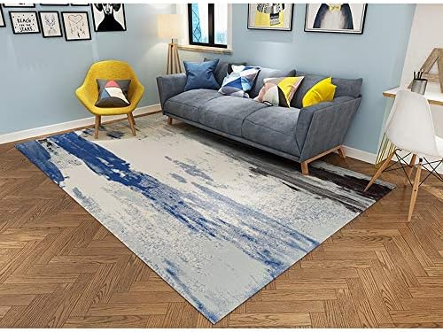 ETH Light Simple Indoor Living Room Bedroom Home Silky Smooth Carpet Mat Nordic American Modern Abstract Printed Bedside Carpet Halloween carnival (Size : 200 * 300)