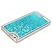 iPhone 6S Case,SmartLegend iPhone 6 Case Cute Glitter 3D Bling Flowing Floating Shiny Sparkles Liquid Hard Shell Protective Slim iPhone 6 6S Case for Girls Women-Blue