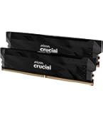 Crucial Pro 32GB DDR5 RAM Kit (2x16GB),CL36 6000MHz, Overclocking
