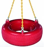 Swing Set Stuff Plastic Tire Swing with Coated Chain
