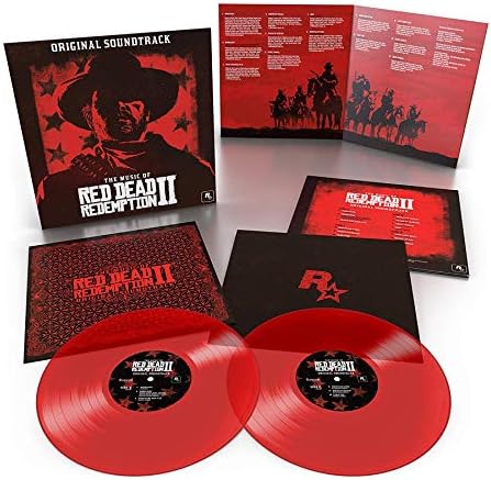 z*u様 レッド・デッド・リデンプション2 オリジナルサウンドトラック レコード Various - The Music of Red Dead Redemption 2 (2x LP - Trans Red