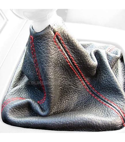 Soufflet De Frein à Main + Cadre Plastique Pour BMW E36 Série 3 | Cuir Avec Coutures M | Amélioration Intérieur Sportif