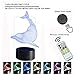 Kids Night Light Animal Dolphin 7 Colors Change with Remote Control Gifts for Kids or Animal Lover Gift Ideas by Easuntec (Dolphin)
