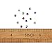 Pandahall 50pcs 3.8-4mm Square Brass Grade A Rhinestone Beads Chaton Montee Sew On Beads Silver Metal Color Mixed Color Jewelry Makings