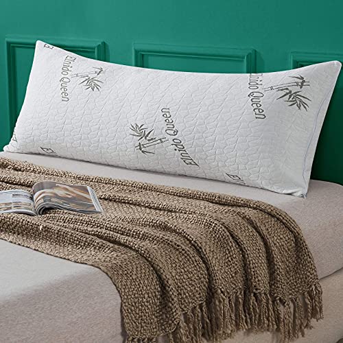 ELNIDO QUEEN Body Pillow Luxury Pillow for Adults, Extra Firm Filling