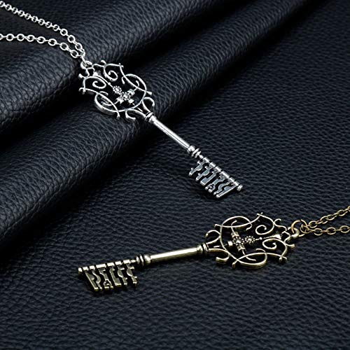 Algol - New The Nutcracker And The Four Realms Clara Necklaces Mysterious Key Pendant Choker Girl Woman Cosplay Jewelry
