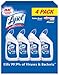 Lysol Power Toilet Bowl Cleaner Value Pack, 128 Ounce