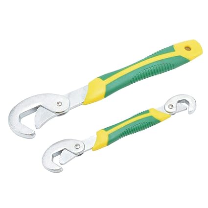 Asiproper 2pcs Multifunction Universal Fast Open Mouth Wrench