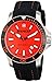 Wenger Men's 01.0641.111 Sea Force 3H Stainless Steel Watch with Black Silicone Band