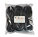Three Pack of YCS Basics 25 Foot 3.5mm Stereo Headphone/AUX Extension Cable Male/Female